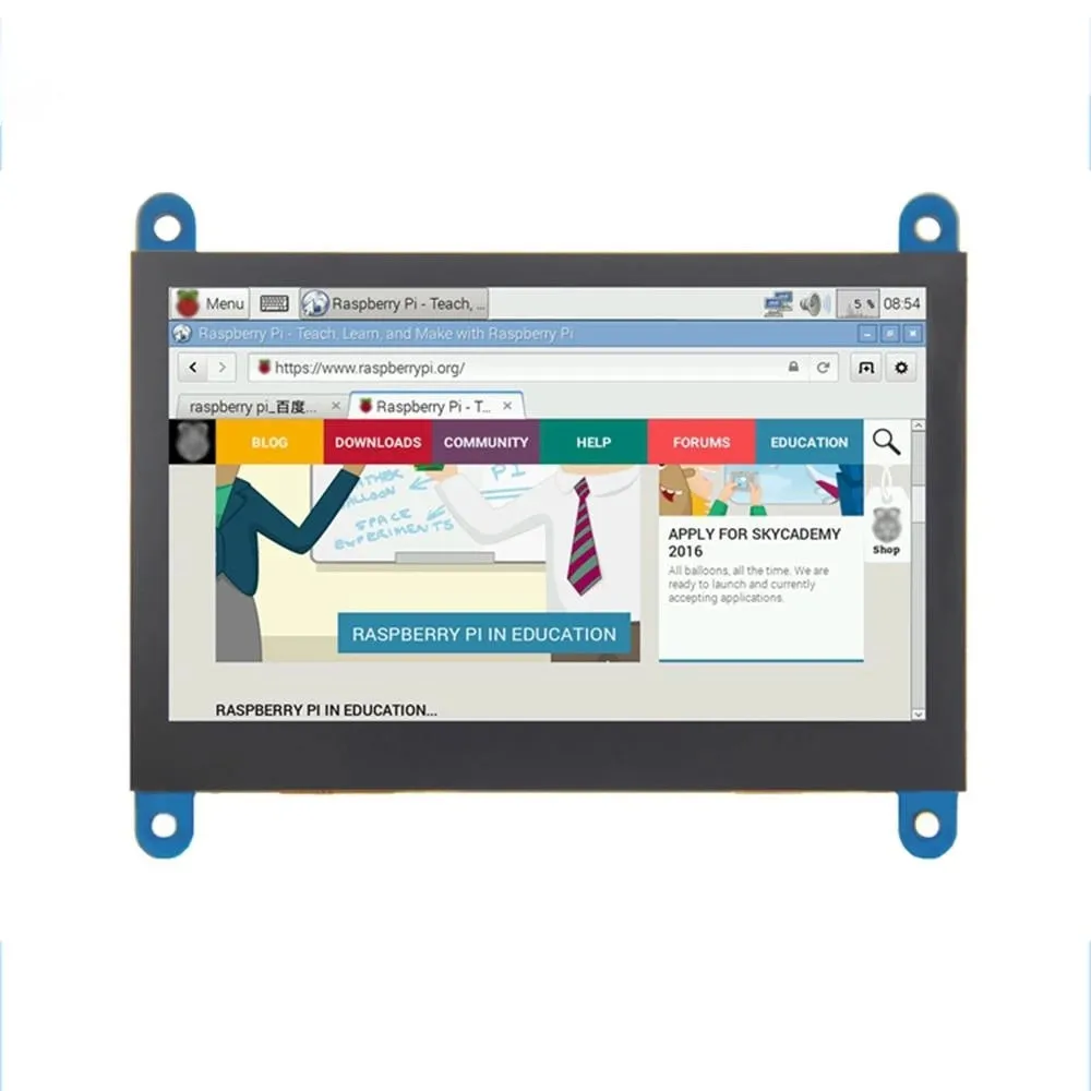 4.3 inch raspberry pie HDMI raspberry PI display LCD 3B + / 4B USB capacitive touch screen
4.3 inch raspberry pie HDMI raspberry PI display LCD 3B + / 4B USB capacitive touch screen
