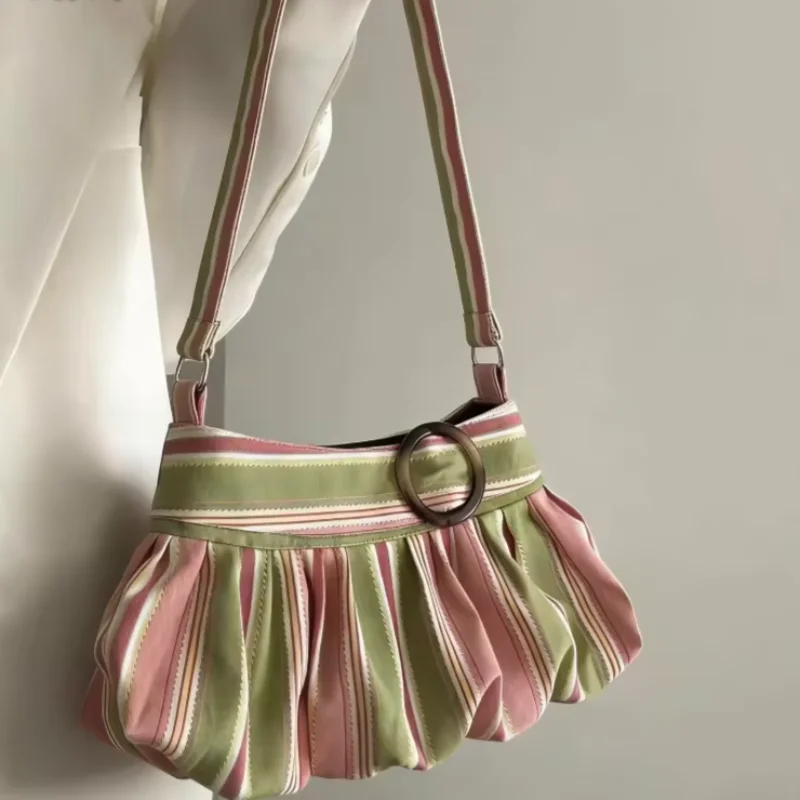 Women Sweet Y2k Simple Handbag Luxury Design Striped Leopard Shoulder Bag Contrast Color Fashion Vintage Underarm Bags 2026 New
Women Sweet Y2k Simple Handbag Luxury Design Striped Leopard Shoulder Bag Contrast Color Fashion Vintage Underarm Bags 2026 New
