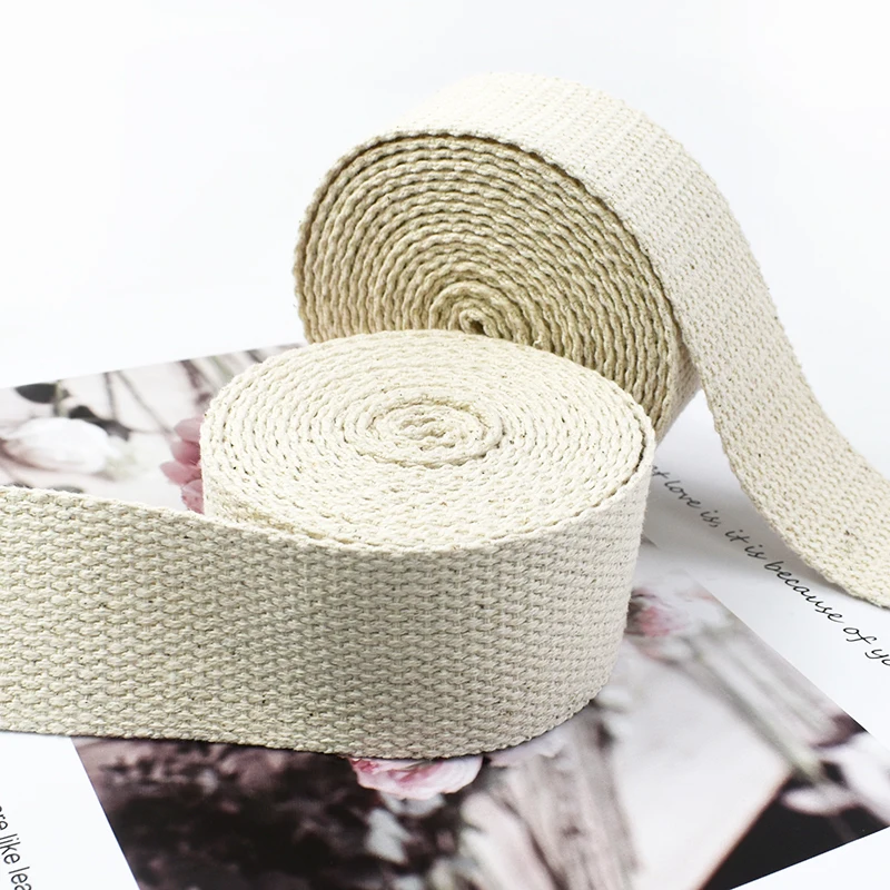 5Meters 10-50mm Cotton Webbing Tape for Bag Strap Clothes Belt Bias Binding Canvas Ribbon Band Sewing Decor Trimming Accessories
5Meters 10-50mm Cotton Webbing Tape for Bag Strap Clothes Belt Bias Binding Canvas Ribbon Band Sewing Decor Trimming Accessories