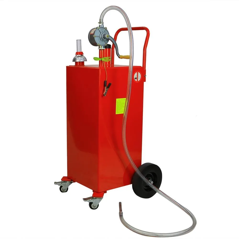 30g Gasoline Caddy Fuel Diesel Transfer Tank Rotary Pump Oil
30g Gasoline Caddy Fuel Diesel Transfer Tank Rotary Pump Oil