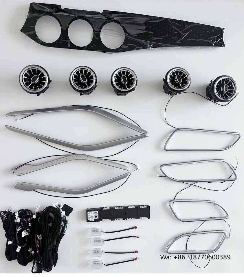 Factory Direct 34 Lights Moving Color Ambient Light for Benz W156 W117, Premium Interior Trim Lamp Retrofit Styling Kit
Factory Direct 34 Lights Moving Color Ambient Light for Benz W156 W117, Premium Interior Trim Lamp Retrofit Styling Kit