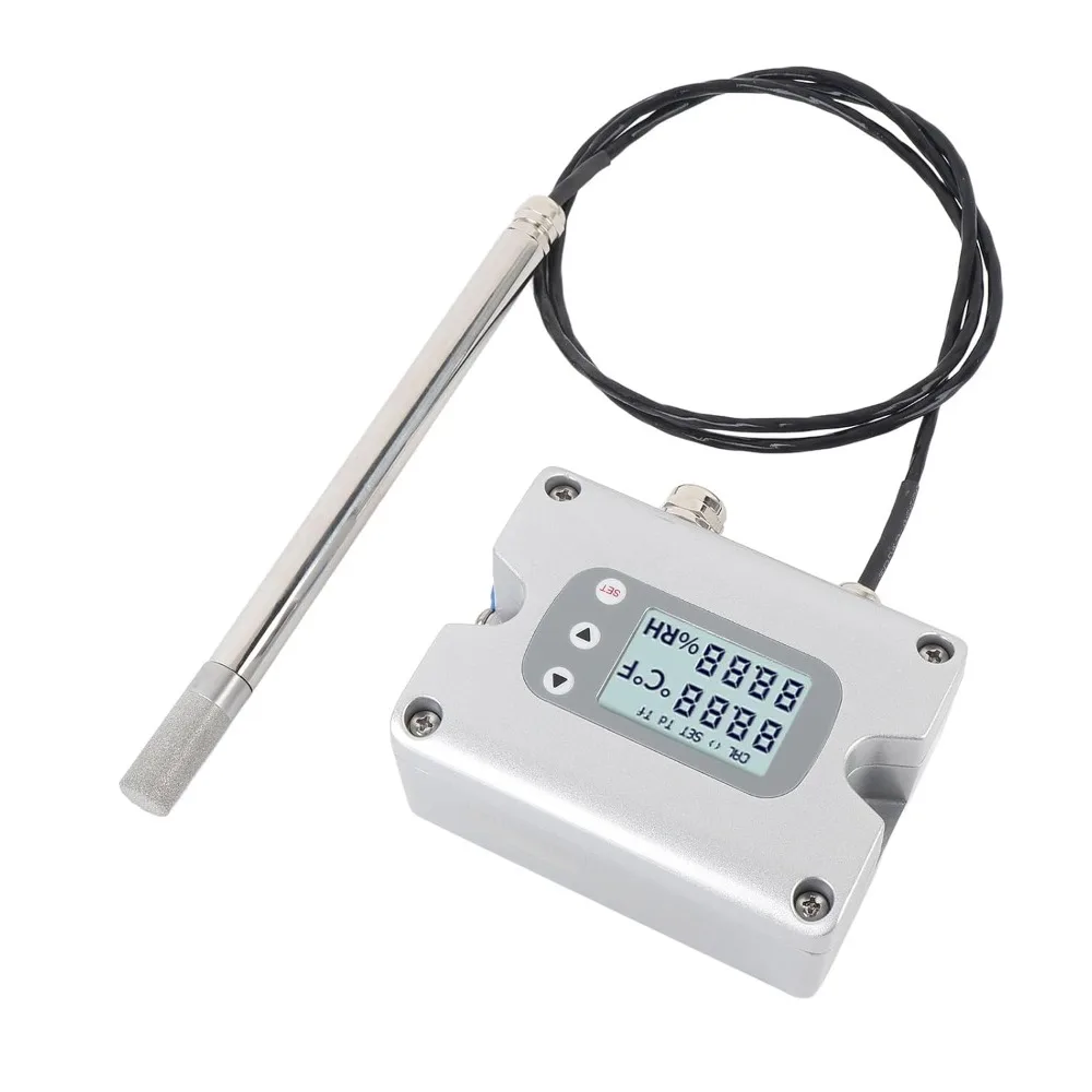 Temperature Humidity Transmitter High Temperature Humidity Sensor PT1000 Thermistor Temp Humidity Sensor Collector
Temperature Humidity Transmitter High Temperature Humidity Sensor PT1000 Thermistor Temp Humidity Sensor Collector