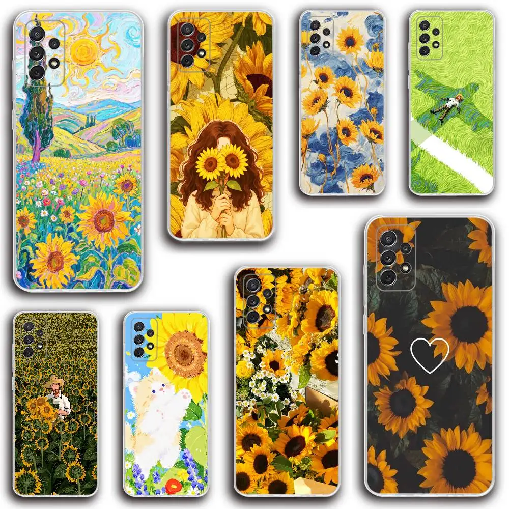 Sunflower Flower Oil Painting Phone Case Silicone For Samsung S30,23,21,22,20 FE lite,S10,9,PIus Note20ultra Soft Transparent
Sunflower Flower Oil Painting Phone Case Silicone For Samsung S30,23,21,22,20 FE lite,S10,9,PIus Note20ultra Soft Transparent