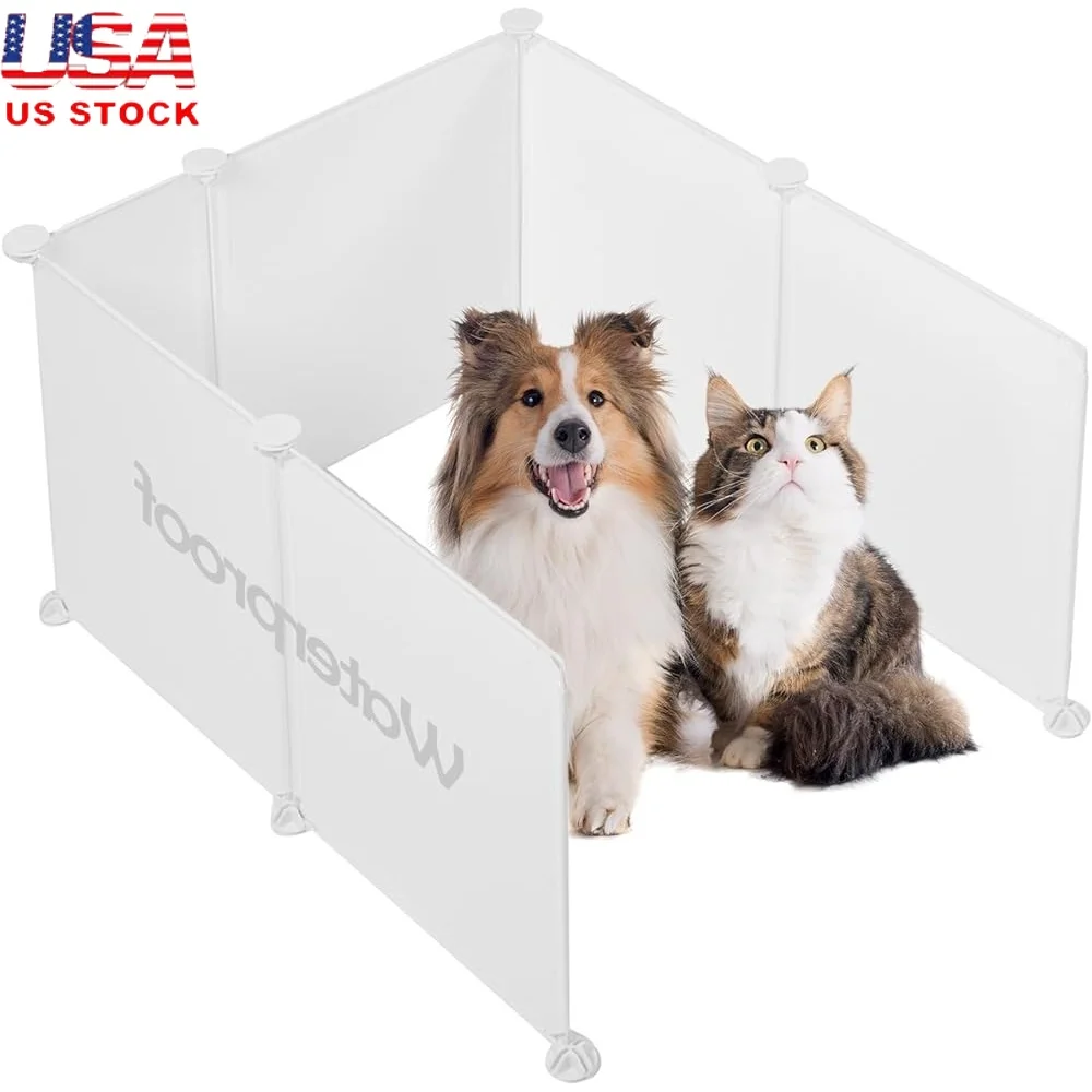 Extra Large Cat Litter Box Enclosure Splash Guard Easy Clean Lightweight Plastic Pee Shield DIY Setup Litter Control 2 Sets
Extra Large Cat Litter Box Enclosure Splash Guard Easy Clean Lightweight Plastic Pee Shield DIY Setup Litter Control 2 Sets