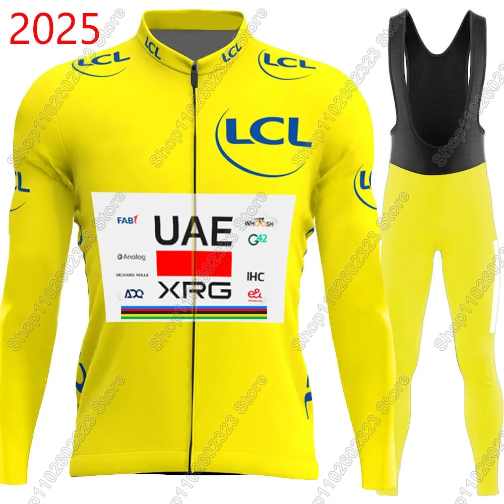 UAE France Tour 2025 Team Велосипедный трикотаж Комплект одежды Зима Лето Мужские брюки с длинным рукавом MTB Велосипедные шоссейные брюки Нагрудник Ropa Ciclismo 
UAE France Tour 2025 Team Велосипедный трикотаж Комплект одежды Зима Лето Мужские брюки с длинным рукавом MTB Велосипедные шоссейные брюки Нагрудник Ropa Ciclismo