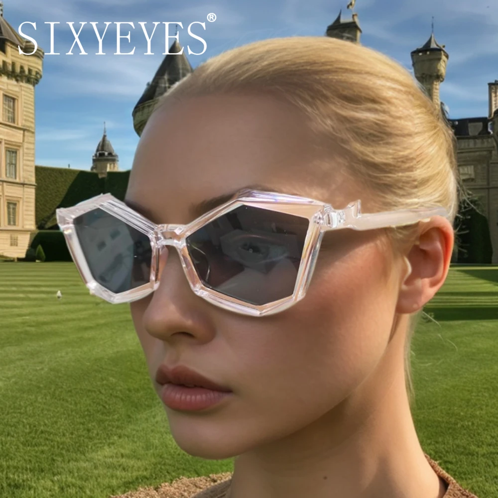 Steampunk Y2K Cat Eye Sunglasses for Women Men New Fashion Irregular Futuristic Sun Glasses Hip Hop Shades Mirror Punk Eyewear
Steampunk Y2K Cat Eye Sunglasses for Women Men New Fashion Irregular Futuristic Sun Glasses Hip Hop Shades Mirror Punk Eyewear