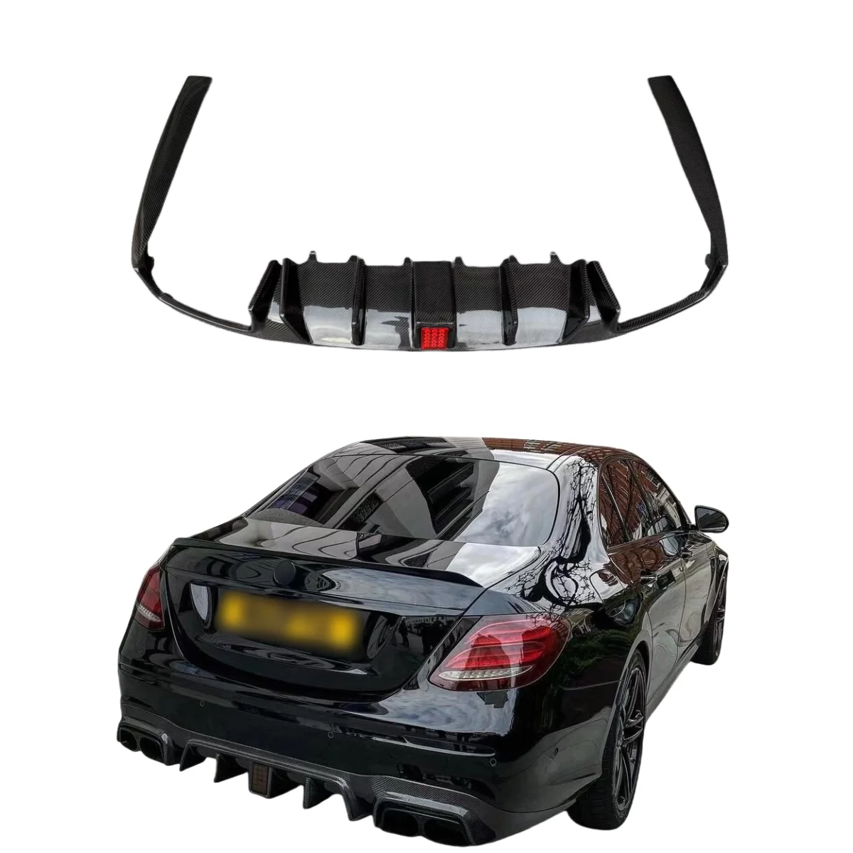 Carbon Fiber B Style Rear Diffuser For Mecedes Benz W213 2016-2020 Rear Bumper Diffuser
Carbon Fiber B Style Rear Diffuser For Mecedes Benz W213 2016-2020 Rear Bumper Diffuser
