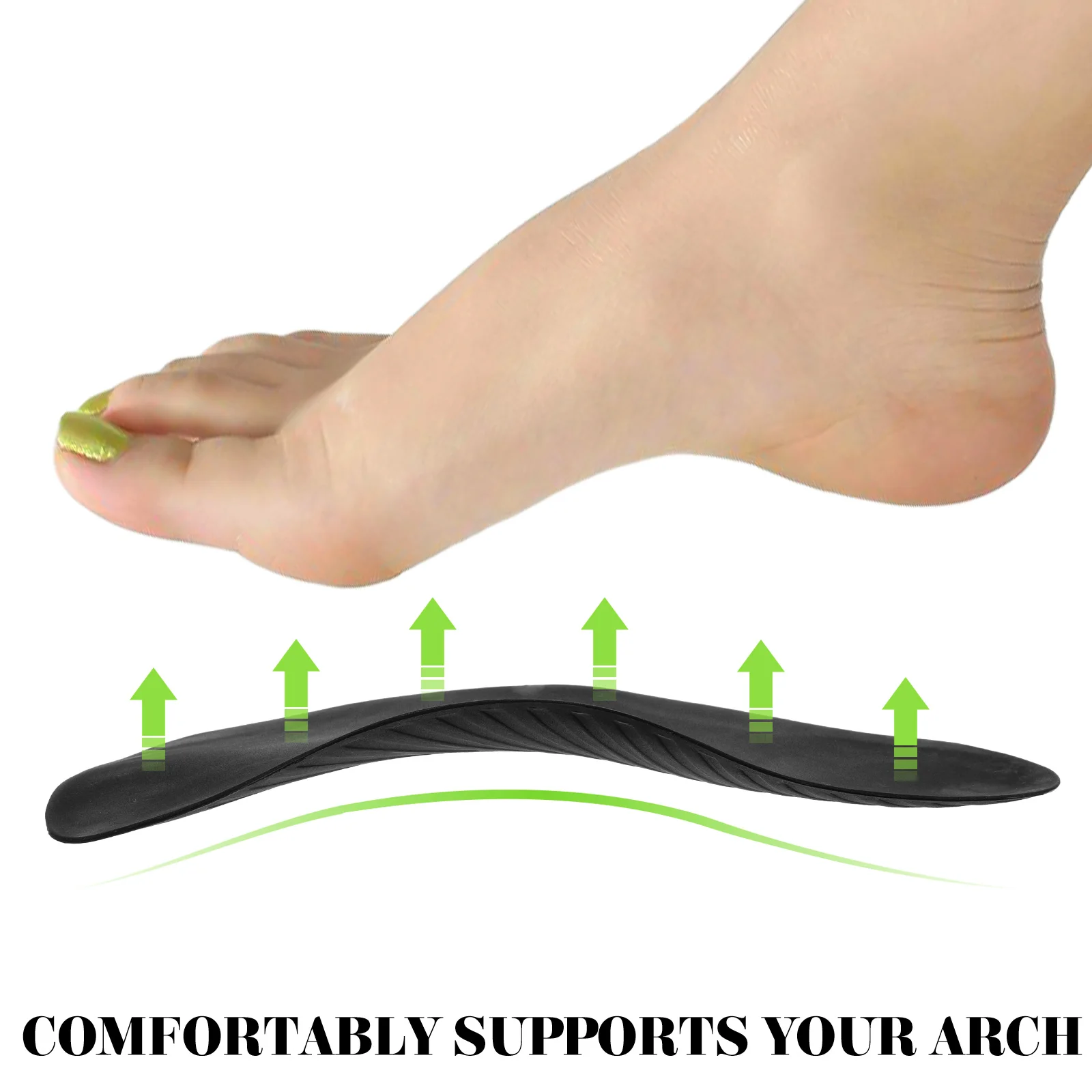 Flat Foot Insoles Arch Support Comfort Plantar Fasciitis Feet Cushion Pad Care thotic Inserts Anti Slip Reusable
Flat Foot Insoles Arch Support Comfort Plantar Fasciitis Feet Cushion Pad Care thotic Inserts Anti Slip Reusable