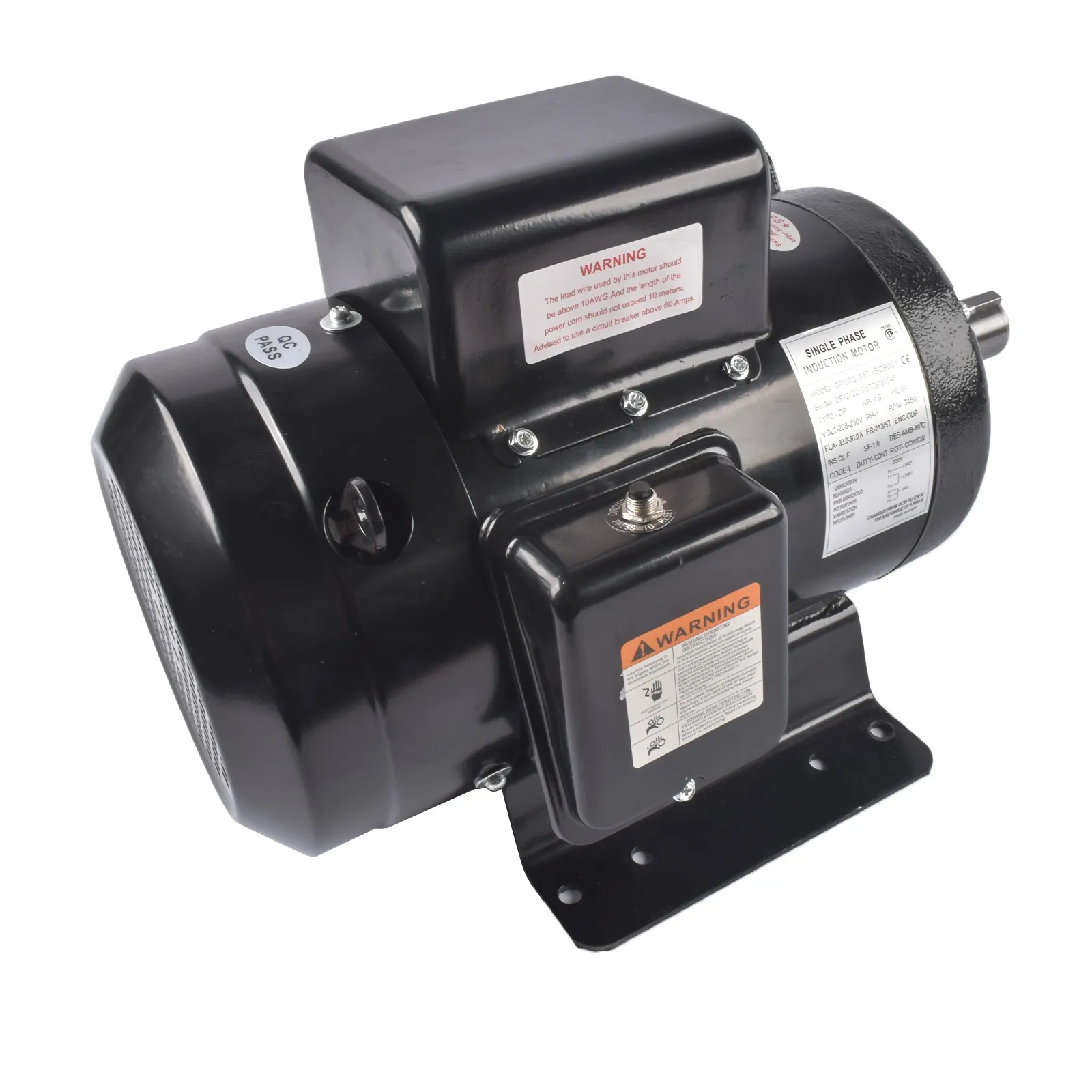 AP01 23172604 Air Compressor Motor 7.5HP For Ingersoll Rand Single Phase 230V 3450RPM
AP01 23172604 Air Compressor Motor 7.5HP For Ingersoll Rand Single Phase 230V 3450RPM