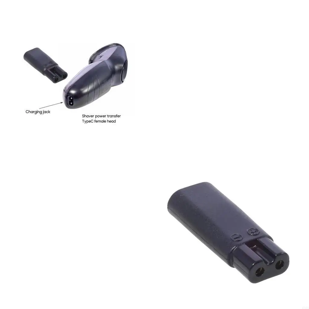 193A 5V Type C Female To 2 Pin Plug Converter Adapter for Razor Charging
193A 5V Type C Female To 2 Pin Plug Converter Adapter for Razor Charging