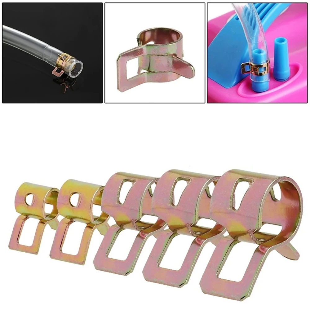 Flexible Reusable Metal Fastener 6-15mm Spring Band Hose Clips Silicone Pipe Clamp Water Pipe Fuel Line Hose
Flexible Reusable Metal Fastener 6-15mm Spring Band Hose Clips Silicone Pipe Clamp Water Pipe Fuel Line Hose