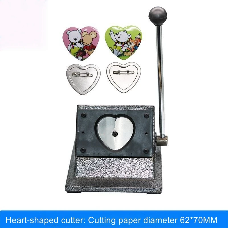 Love shaped cutting knife, tinplate badge, love shaped bar material, chest badge consumables, card cutting machine
Love shaped cutting knife, tinplate badge, love shaped bar material, chest badge consumables, card cutting machine
