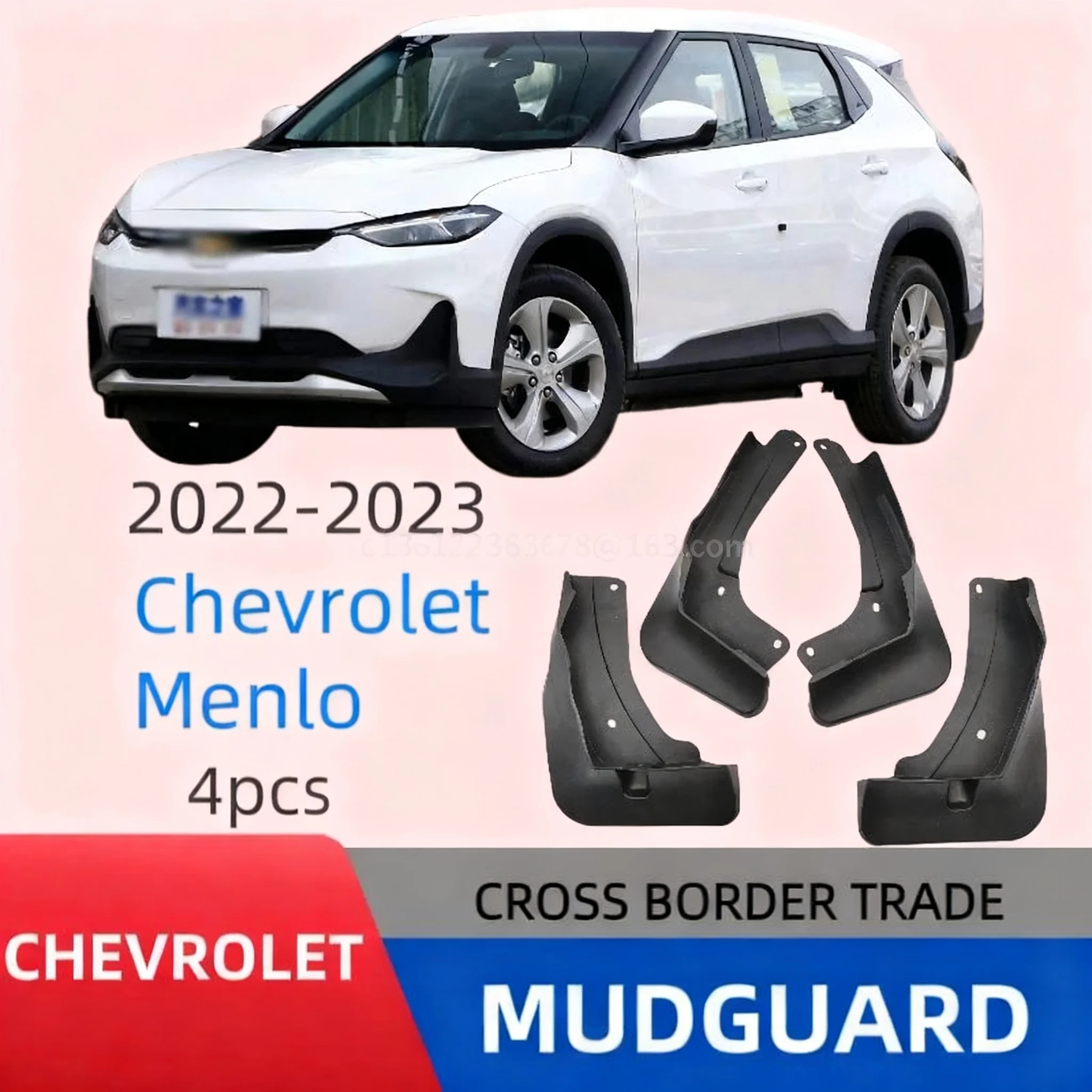 Suitable for Chevrolet Menlo 2022-2023 fendersmud flaps
Suitable for Chevrolet Menlo 2022-2023 fendersmud flaps
