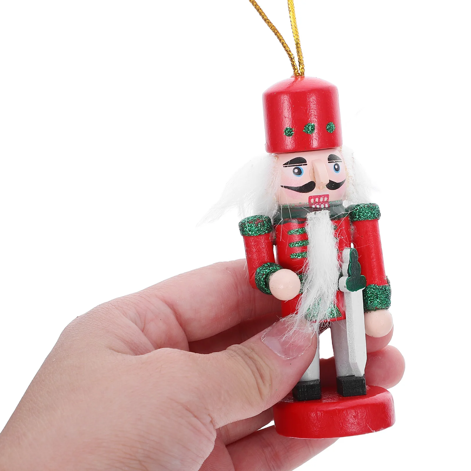 4 Pcs Nutcracker Pendant Decor Traditional Wood Soldier Figure Mini Christmas Decorations
4 Pcs Nutcracker Pendant Decor Traditional Wood Soldier Figure Mini Christmas Decorations