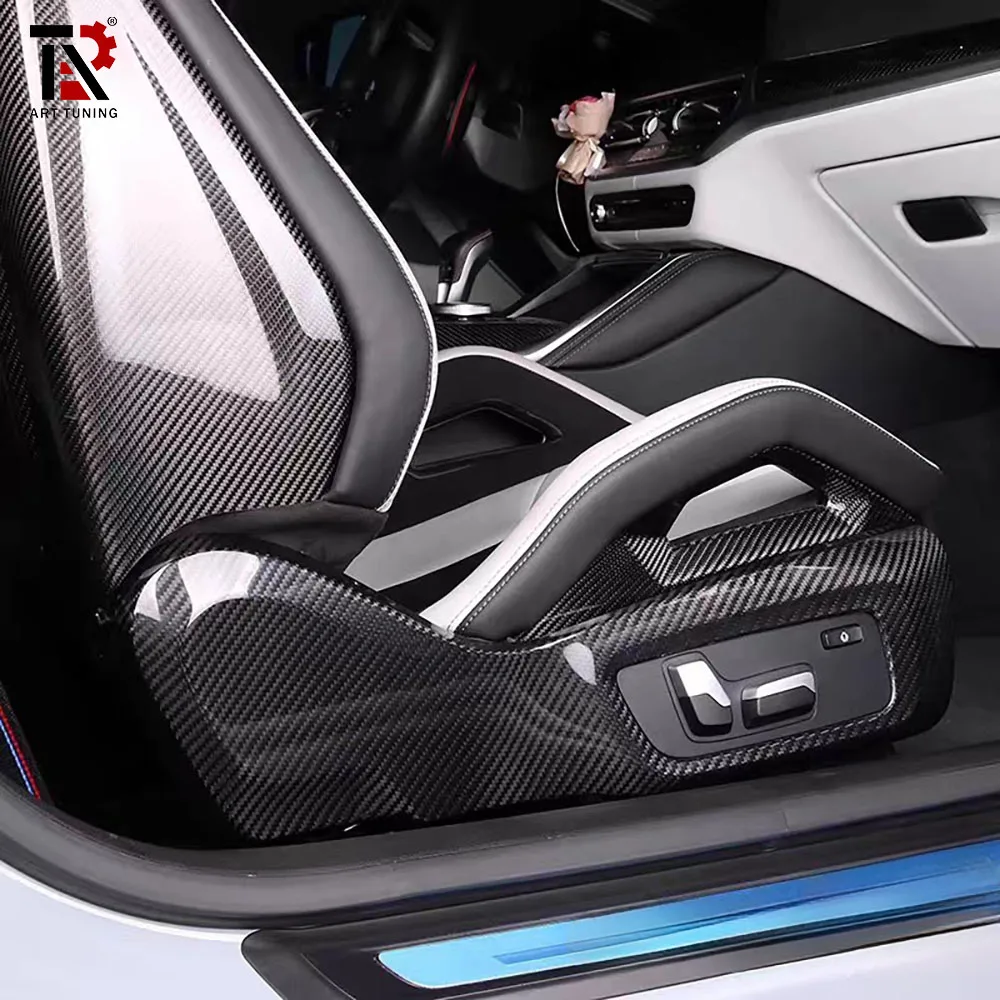 Premium Dry Carbon Fiber Seat Side Adjustment Cover For BMW G20 G21 G28 G80 G81G87 G26 G01 G02 X3M F97 X4M F98 Stick On
Premium Dry Carbon Fiber Seat Side Adjustment Cover For BMW G20 G21 G28 G80 G81G87 G26 G01 G02 X3M F97 X4M F98 Stick On