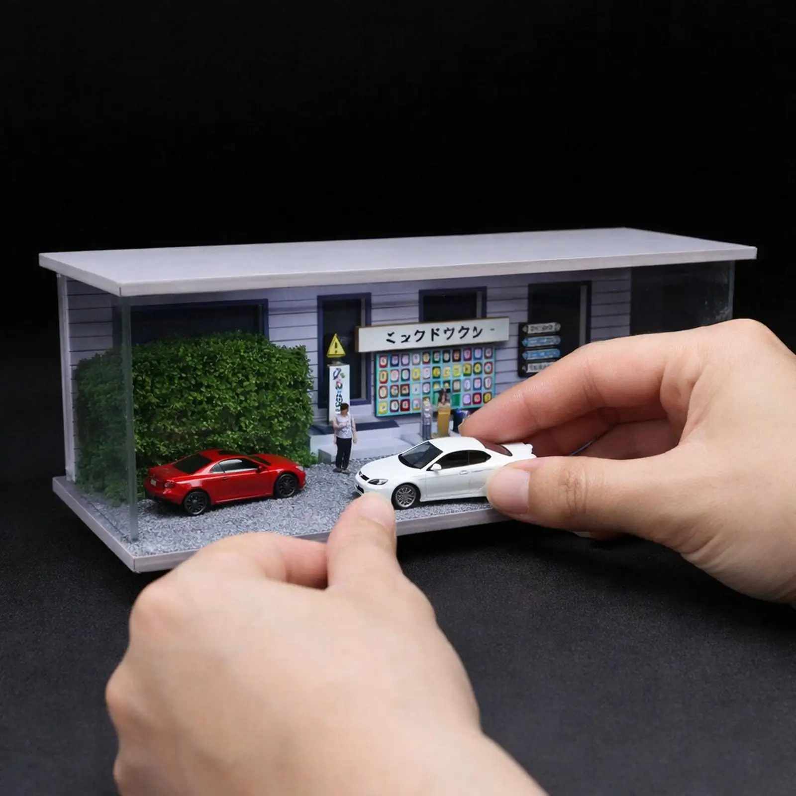 Mini Vehicle Model Display Case 1 64 Scale LED Showcase Garage Scene PVC Stand for Office Decor Collector Cars Lounge
Mini Vehicle Model Display Case 1 64 Scale LED Showcase Garage Scene PVC Stand for Office Decor Collector Cars Lounge