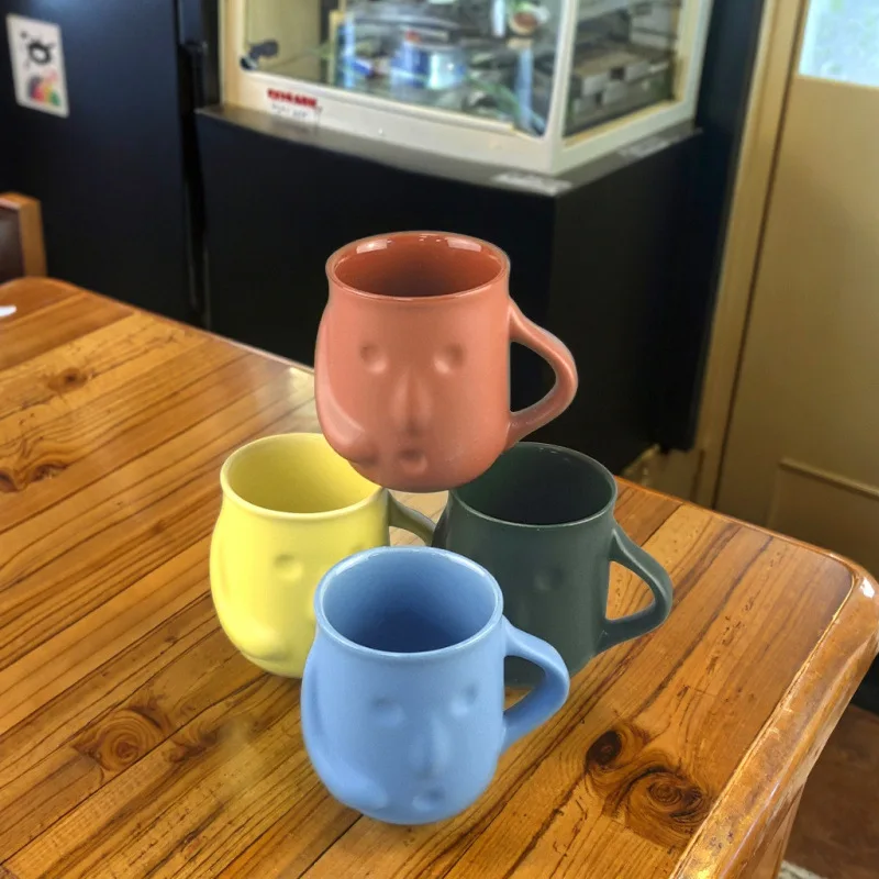 Nordic Ins Human Face Ceramic Mug Ornaments Living Room Bedroom Dining Table Coffee Milk Cup Crafts Home Decoration Accessories
Nordic Ins Human Face Ceramic Mug Ornaments Living Room Bedroom Dining Table Coffee Milk Cup Crafts Home Decoration Accessories