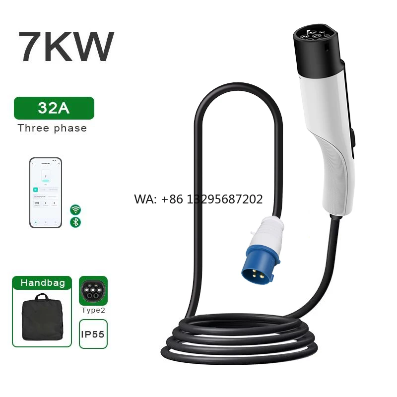 All-in-One (AIO) Portable EV Charger 32A 7kw Ac Type 2 Car Battery Charger Station 3.5kw GBT Mobile Byd Han Song ID 3 4
All-in-One (AIO) Portable EV Charger 32A 7kw Ac Type 2 Car Battery Charger Station 3.5kw GBT Mobile Byd Han Song ID 3 4