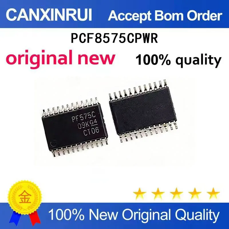 (5-100 pieces)Brand new PCF8575CPWR PCF8575PWR PF575 TSSOP24 spot chip IC
(5-100 pieces)Brand new PCF8575CPWR PCF8575PWR PF575 TSSOP24 spot chip IC