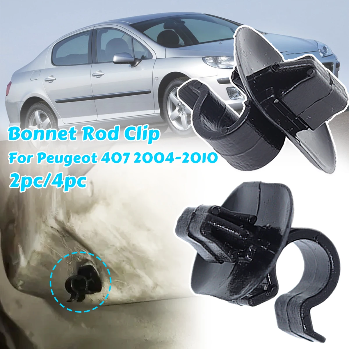 Car Hood Bonnet Rod Support Prop Clip Stay Clamp Holder 792834 For Peugeot 407 Fastener Retainer 2004 2005 2006 2007 -2009 2010
Car Hood Bonnet Rod Support Prop Clip Stay Clamp Holder 792834 For Peugeot 407 Fastener Retainer 2004 2005 2006 2007 -2009 2010