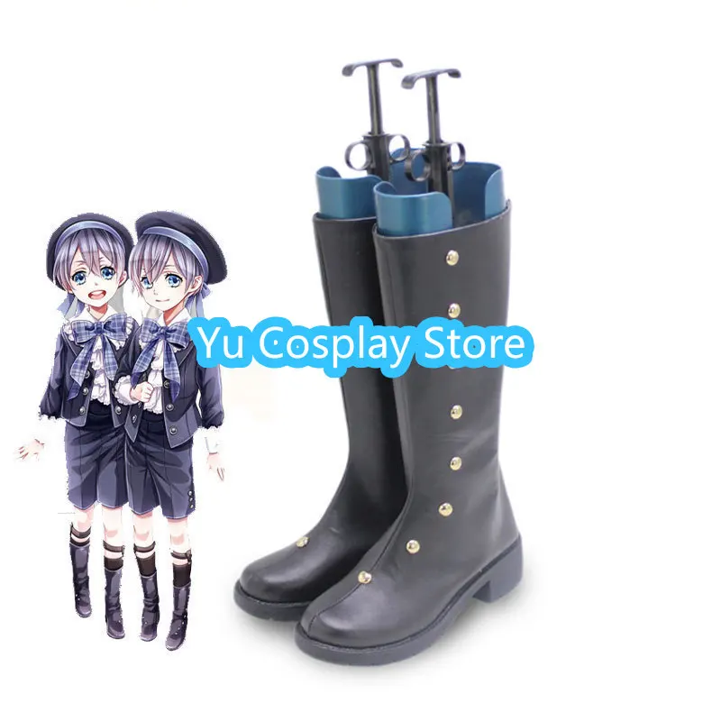 Ciel Phantomhive Cosplay Shoes PU Leather Shoes Halloween Carnival Boots Cosplay Props Custom Made
Ciel Phantomhive Cosplay Shoes PU Leather Shoes Halloween Carnival Boots Cosplay Props Custom Made