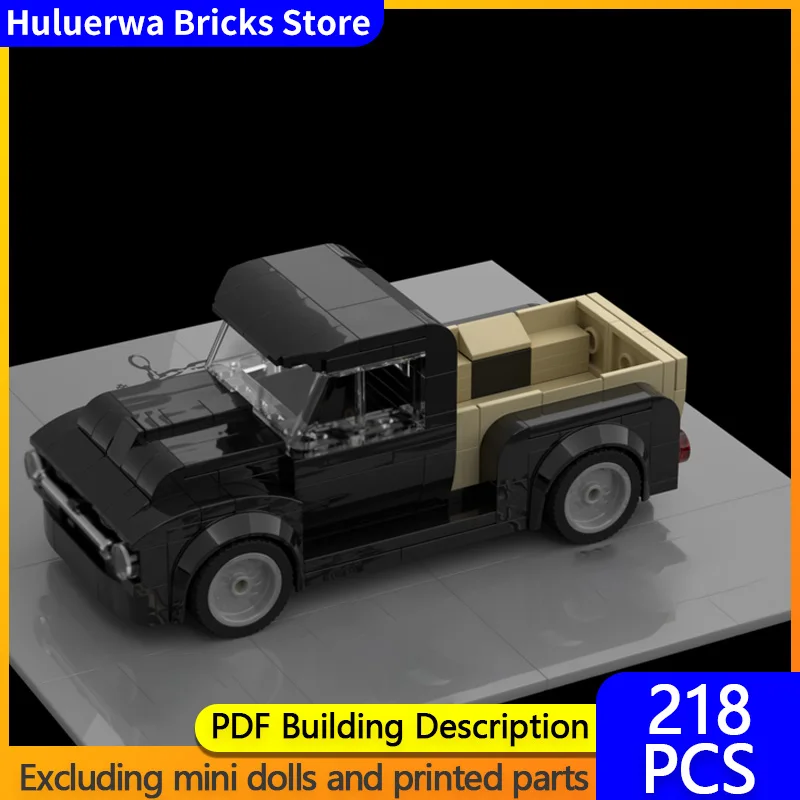 Speed Racing Car Model MOC Building Bricks F100 Pickup Truck Modular Technology Gifts Holiday Assemble Children Toys Suit 
Speed Racing Car Model MOC Building Bricks F100 Pickup Truck Modular Technology Gifts Holiday Assemble Children Toys Suit