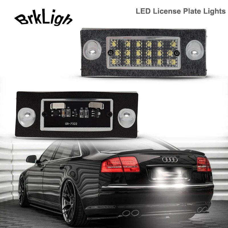 2Pcs For Audi A2 Type 8Z 1999-2005 LED License Plate Lights Rear Number Plate Lamps Car Accessories Super Bright White 6000K
2Pcs For Audi A2 Type 8Z 1999-2005 LED License Plate Lights Rear Number Plate Lamps Car Accessories Super Bright White 6000K