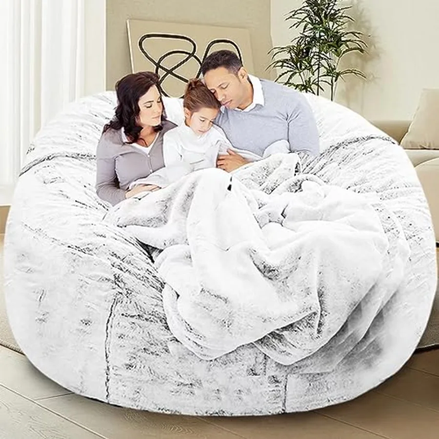 Bean Bag Chair for Adults Without Filling Comfy Oversized Round Beanbag Chair for Stuffed Animal Storage Bedroom Living Room Ch
Bean Bag Chair for Adults Without Filling Comfy Oversized Round Beanbag Chair for Stuffed Animal Storage Bedroom Living Room Ch