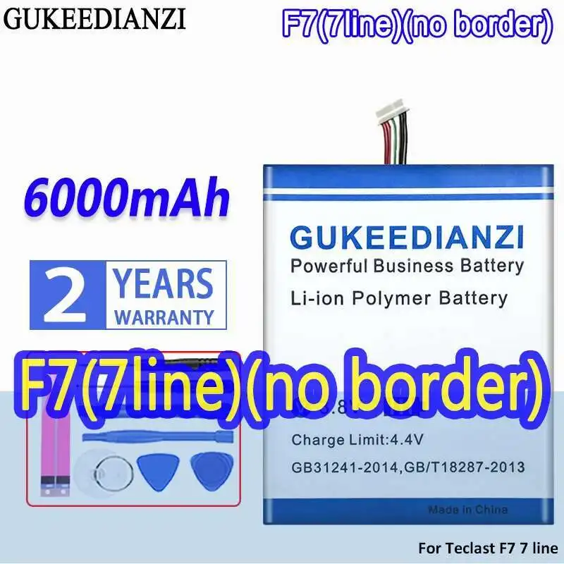6000 мАч для Teclast F7 7 Line с рамкой, 7 кабелей, надежная сменная батарея для ноутбука
6000 мАч для Teclast F7 7 Line с рамкой, 7 кабелей, надежная сменная батарея для ноутбука