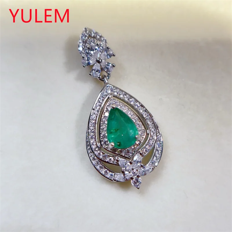 Natural emerald Necklace for Women, 925 Pure Silver, 5x7mm, New Fashionable and Elegant High-end Jewelry
Natural emerald Necklace for Women, 925 Pure Silver, 5x7mm, New Fashionable and Elegant High-end Jewelry