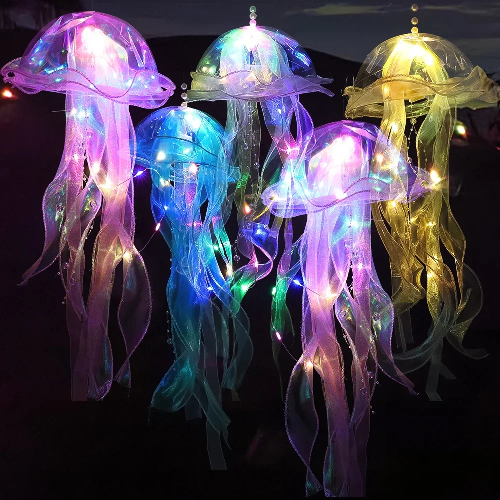 Creative Jellyfish Lamp Battery Powered Portable Flower Lamp Bedroom Atmosphere Decoration Hanging Lamp Home Decoration Supplies
Creative Jellyfish Lamp Battery Powered Portable Flower Lamp Bedroom Atmosphere Decoration Hanging Lamp Home Decoration Supplies