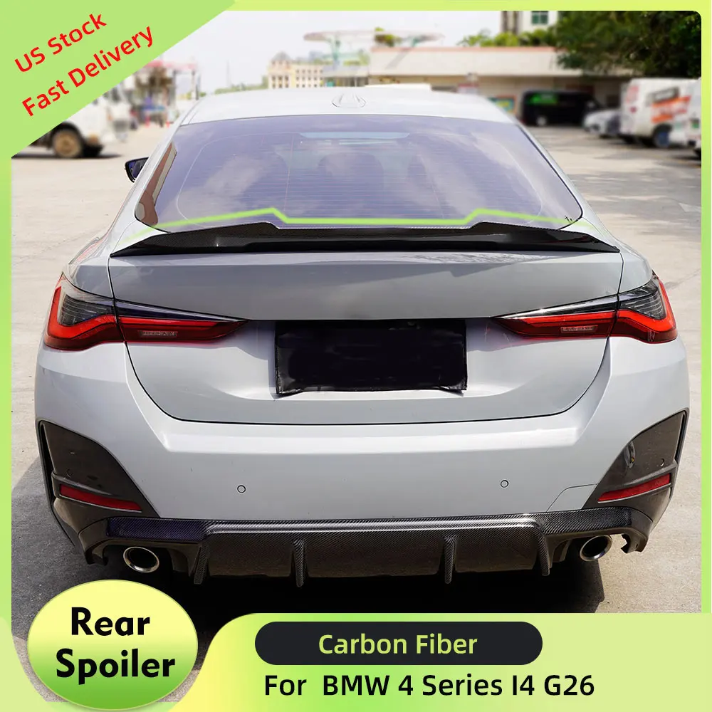 Carbon Fiber Rear Trunk Spoiler Wing For BMW 4 Series I4 G26 M Sport 430i 440i 2021 2022 Car Tail Trunk Boot Lid Wing Spoiler
Carbon Fiber Rear Trunk Spoiler Wing For BMW 4 Series I4 G26 M Sport 430i 440i 2021 2022 Car Tail Trunk Boot Lid Wing Spoiler