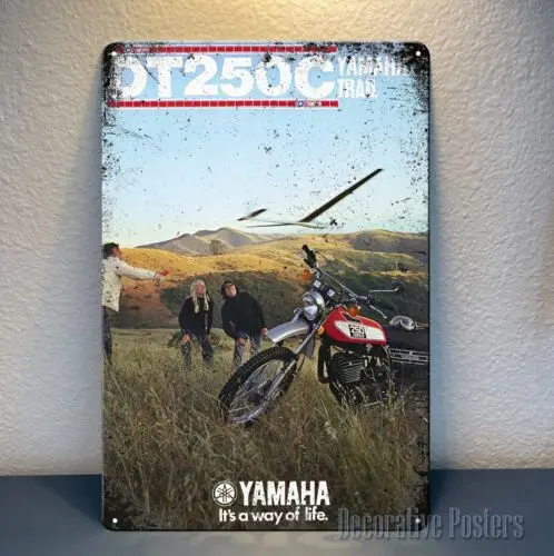 Металлический плакат для мотоцикла dt250c — размер коллекционной вывески: 20x30 см, алюминий
Металлический плакат для мотоцикла dt250c — размер коллекционной вывески: 20x30 см, алюминий