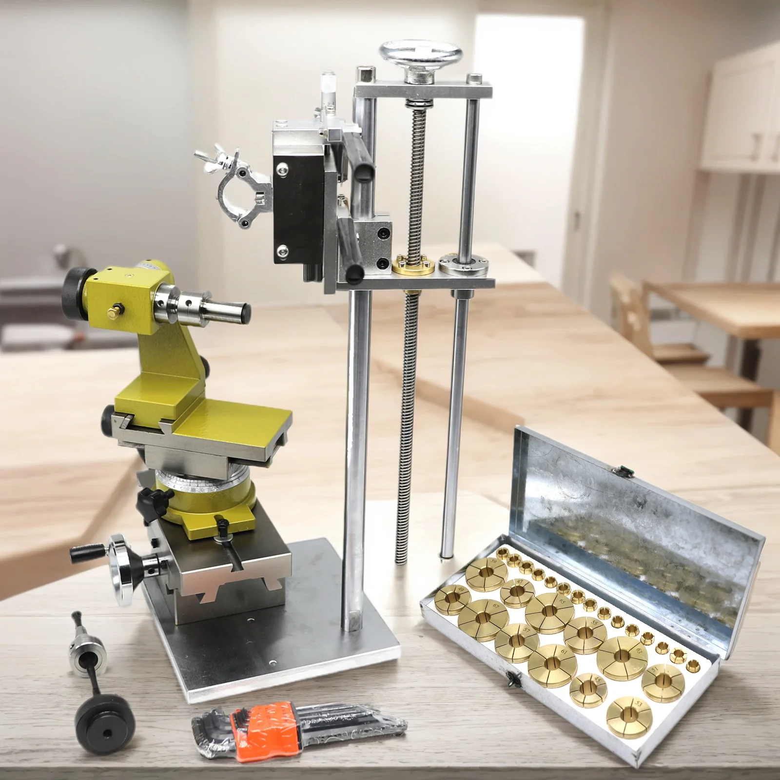 【2026】Kinway Diamond Cut Faceting Machine Flat Surface Goldsmith Machine Jewelry Faceting Machine for Ring and Bangle with 27 Ji
【2026】Kinway Diamond Cut Faceting Machine Flat Surface Goldsmith Machine Jewelry Faceting Machine for Ring and Bangle with 27 Ji