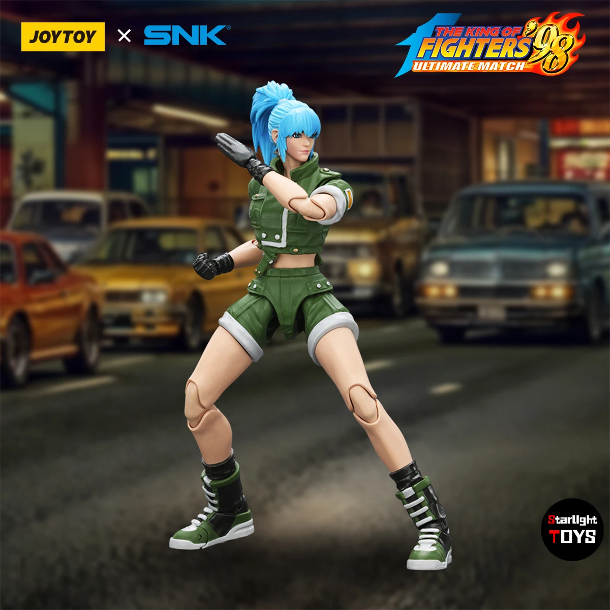 【Pre-sale】JOYTOY 1/18 Action Figure SNK KOF'98UM Ikari Warriors Team Leona Heidern Model Toy Gifts
【Pre-sale】JOYTOY 1/18 Action Figure SNK KOF'98UM Ikari Warriors Team Leona Heidern Model Toy Gifts