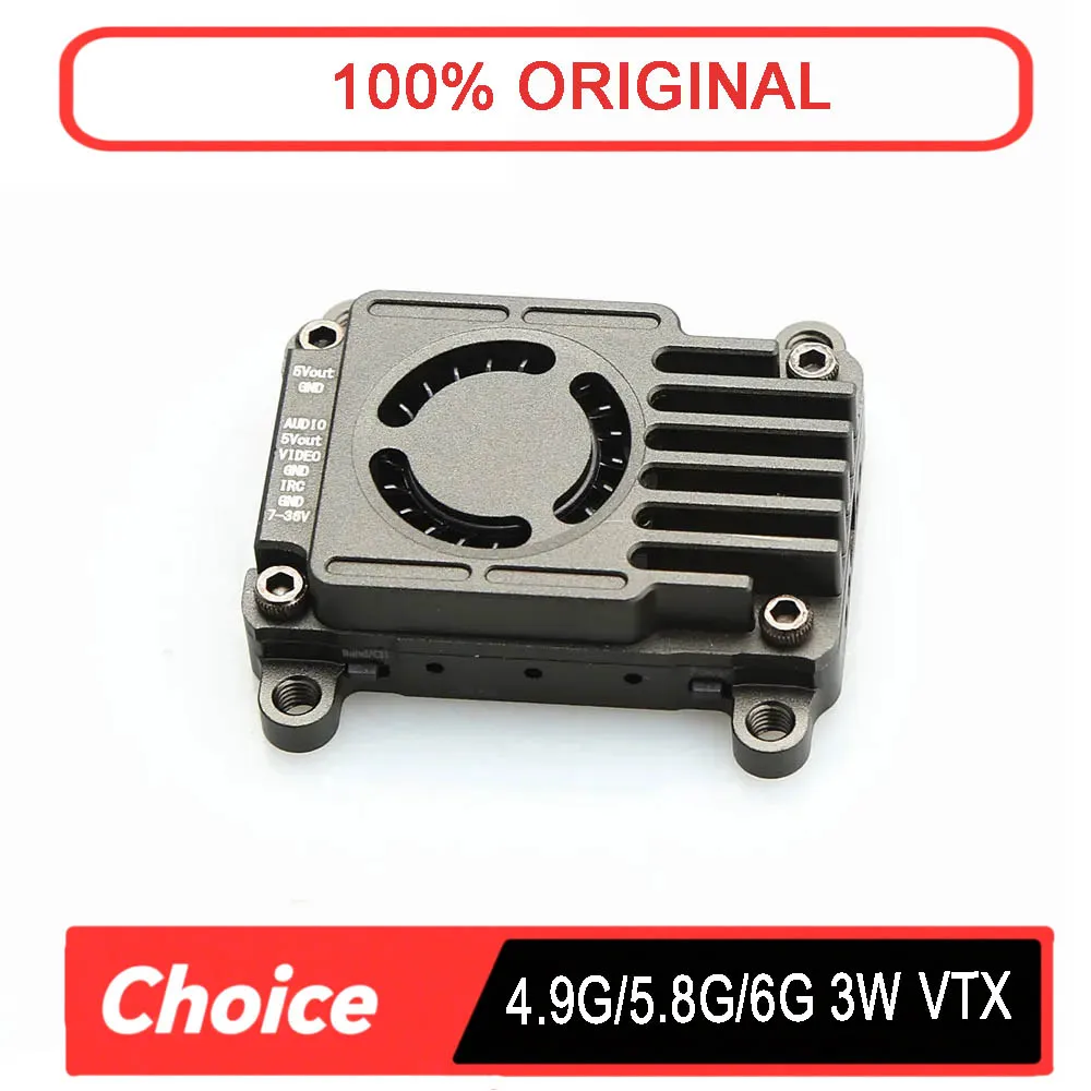 3W VTX 72CH FPV Video Transmitter - 4.9G/5.8G/6G, with Antenna, Support OSD, for RC FPV Drone & Long - Range Quadcopter
3W VTX 72CH FPV Video Transmitter - 4.9G/5.8G/6G, with Antenna, Support OSD, for RC FPV Drone & Long - Range Quadcopter