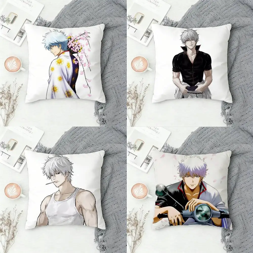 G-Gintama Anime Double-sided Printed Square Pillow Cover Decorative Cushion Cover for Sofa Bedroom Bedside
G-Gintama Anime Double-sided Printed Square Pillow Cover Decorative Cushion Cover for Sofa Bedroom Bedside
