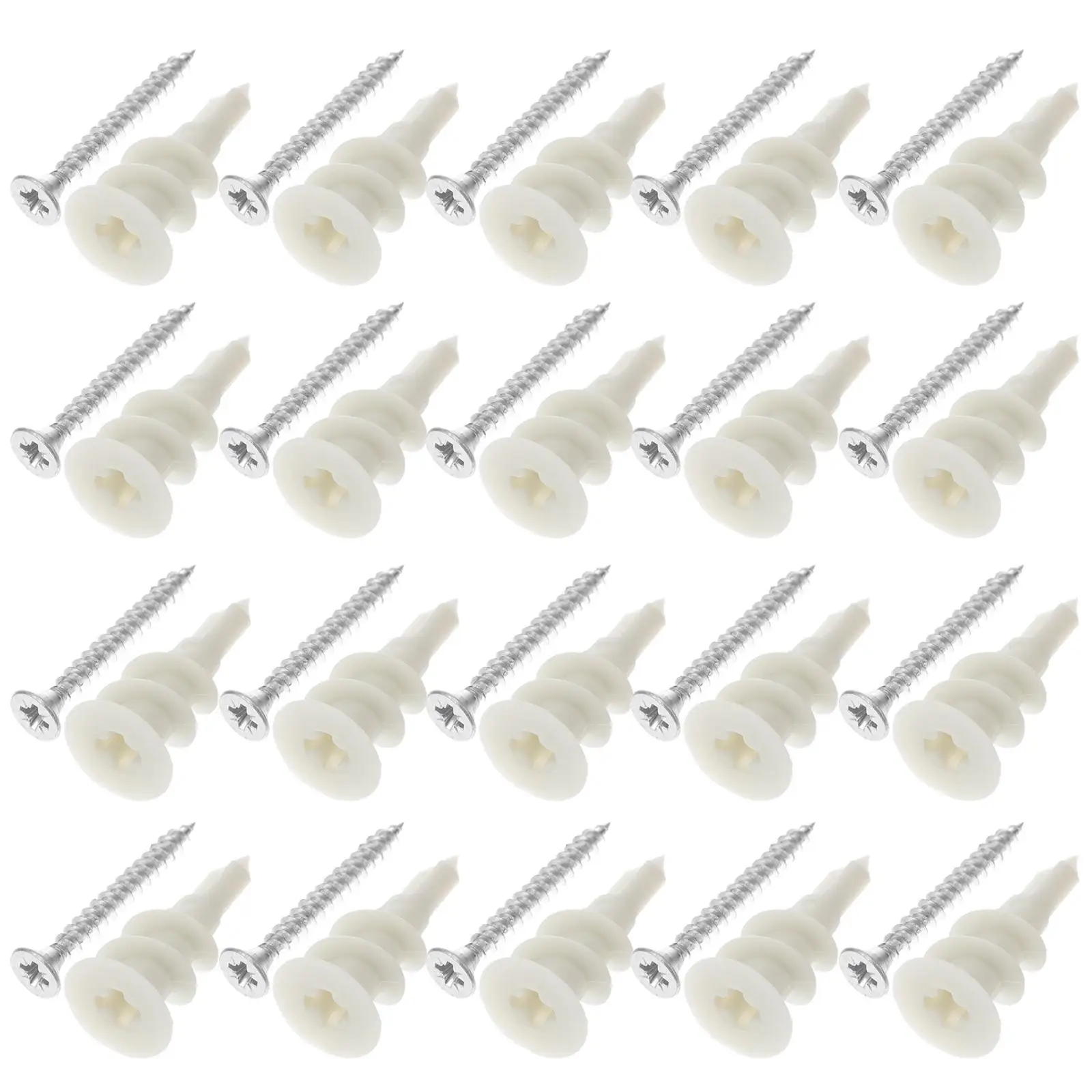 20 Sets Plasterboard Drywall Anchor Hanging Kit Patches Iron Expansion Screws for
20 Sets Plasterboard Drywall Anchor Hanging Kit Patches Iron Expansion Screws for