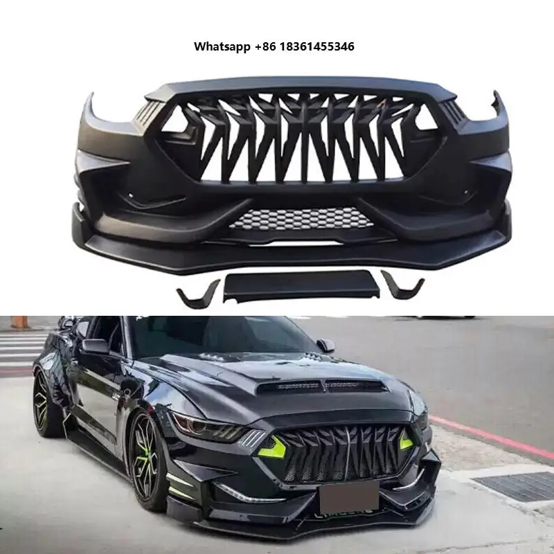 for Mustang 2015-2017 Bodykit Front Bumper Body Kit,100% Perfect Installation Upgrade S STYLE PP
for Mustang 2015-2017 Bodykit Front Bumper Body Kit,100% Perfect Installation Upgrade S STYLE PP