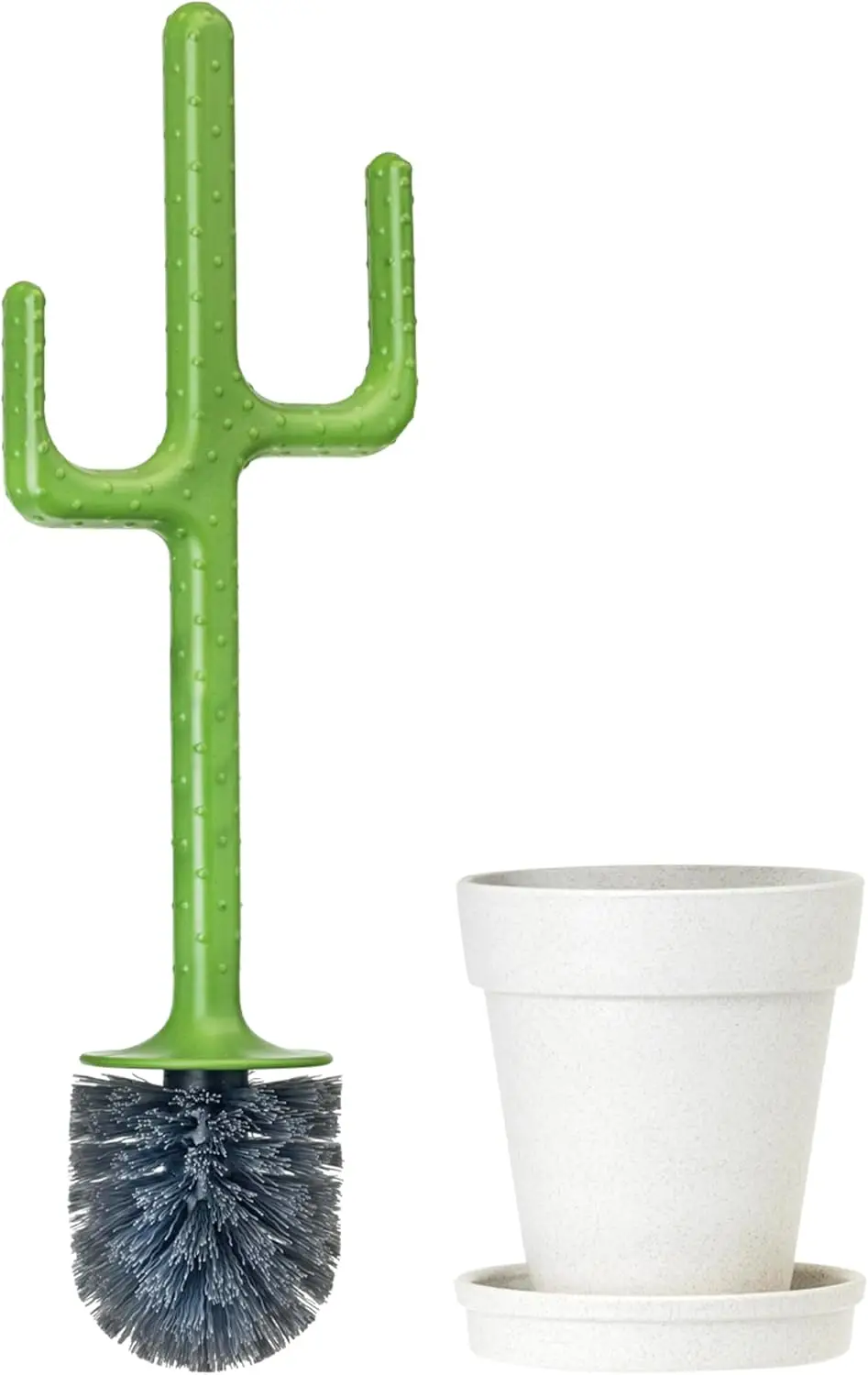 Cactus Toilet Brush and Holder Set - Decorative Bathroom Cleaning Brush with Planter Base, Cute Toilet Scrubber for Bathroom Accessories
Cactus Toilet Brush and Holder Set - Decorative Bathroom Cleaning Brush with Planter Base, Cute Toilet Scrubber for Bathroom Accessories