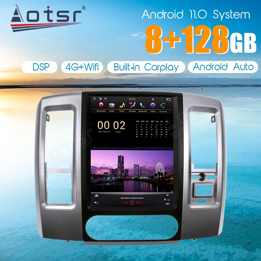 Автомобильный мультимедийный плеер, Android 11,0, 8 ГБ + 128 ГБ, для Dodge RAM 1500, 2500, 2008-2019, GPS-навигация, автомобильное радио, стерео, головное устройство Carplay 2Din
Автомобильный мультимедийный плеер, Android 11,0, 8 ГБ + 128 ГБ, для Dodge RAM 1500, 2500, 2008-2019, GPS-навигация, автомобильное радио, стерео, головное устройство Carplay 2Din