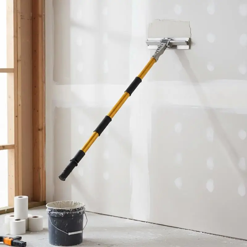 Plasterboard Finishing Extension Pole 40''-64'' For Wallboard Sheetrock Painting, 5-Section Length Adjustable Anodized Alumin
Plasterboard Finishing Extension Pole 40''-64'' For Wallboard Sheetrock Painting, 5-Section Length Adjustable Anodized Alumin
