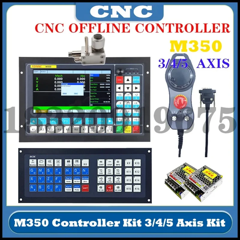 V2 DDCS EXPERT M350 CNC Offline Controller 3axis4axis5axis Kit Is Used For CNC Machining And Engraving, Replacing Mach3 DDCSV3.1
V2 DDCS EXPERT M350 CNC Offline Controller 3axis4axis5axis Kit Is Used For CNC Machining And Engraving, Replacing Mach3 DDCSV3.1