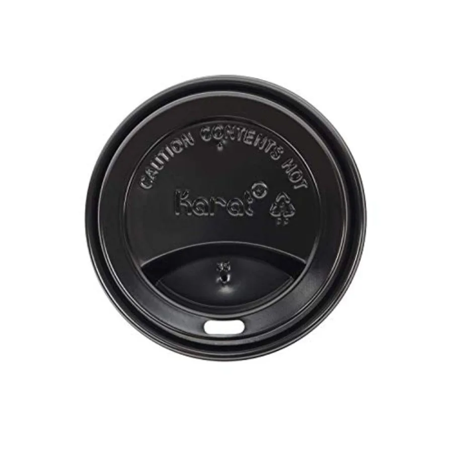 10-24 oz. Coffee Cup Sipper Dome Lid - Black 90mm - 1000 ct
10-24 oz. Coffee Cup Sipper Dome Lid - Black 90mm - 1000 ct
