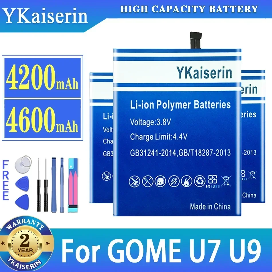 Высококачественная батарея ykaisin для GOME U7 для U9, номер отслеживания батареи + набор инструментов
Высококачественная батарея ykaisin для GOME U7 для U9, номер отслеживания батареи + набор инструментов