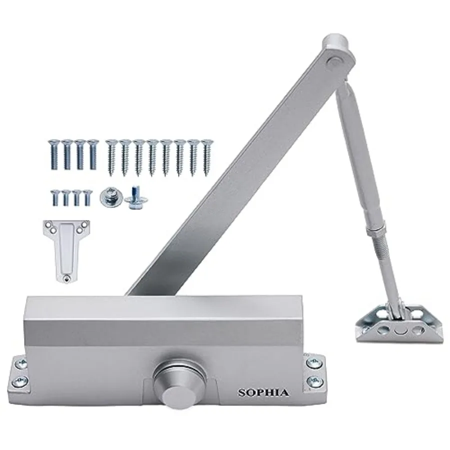 Commercial Door Closer Grade 2, Automatic Door Closer DK700, Hydraulic Auto for Home and Light Commercial Property Size 3,ADA a
Commercial Door Closer Grade 2, Automatic Door Closer DK700, Hydraulic Auto for Home and Light Commercial Property Size 3,ADA a