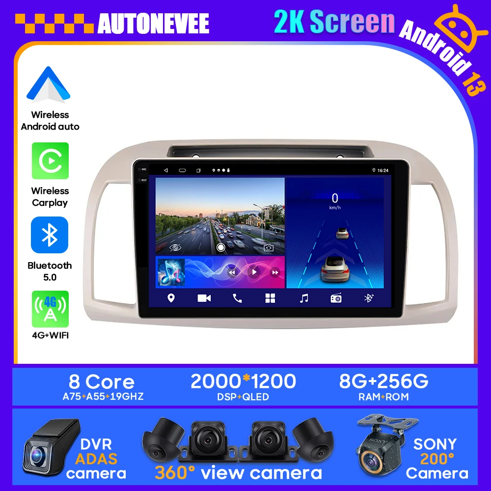 Android 13 For Nissan March Micra K12 2002-2010 Car Stereo Unit Multimedia Radio Video Player GPS Wireless Android Auto Carplay
Android 13 For Nissan March Micra K12 2002-2010 Car Stereo Unit Multimedia Radio Video Player GPS Wireless Android Auto Carplay