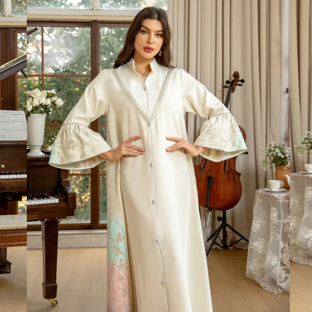 Fashion Ombre Print Abaya Women Muslim Maxi Dress Dubai Turkey Kaftan Eid Djellaba Islamic Jalabiya Ramadan Party Gown Vestidos
Fashion Ombre Print Abaya Women Muslim Maxi Dress Dubai Turkey Kaftan Eid Djellaba Islamic Jalabiya Ramadan Party Gown Vestidos