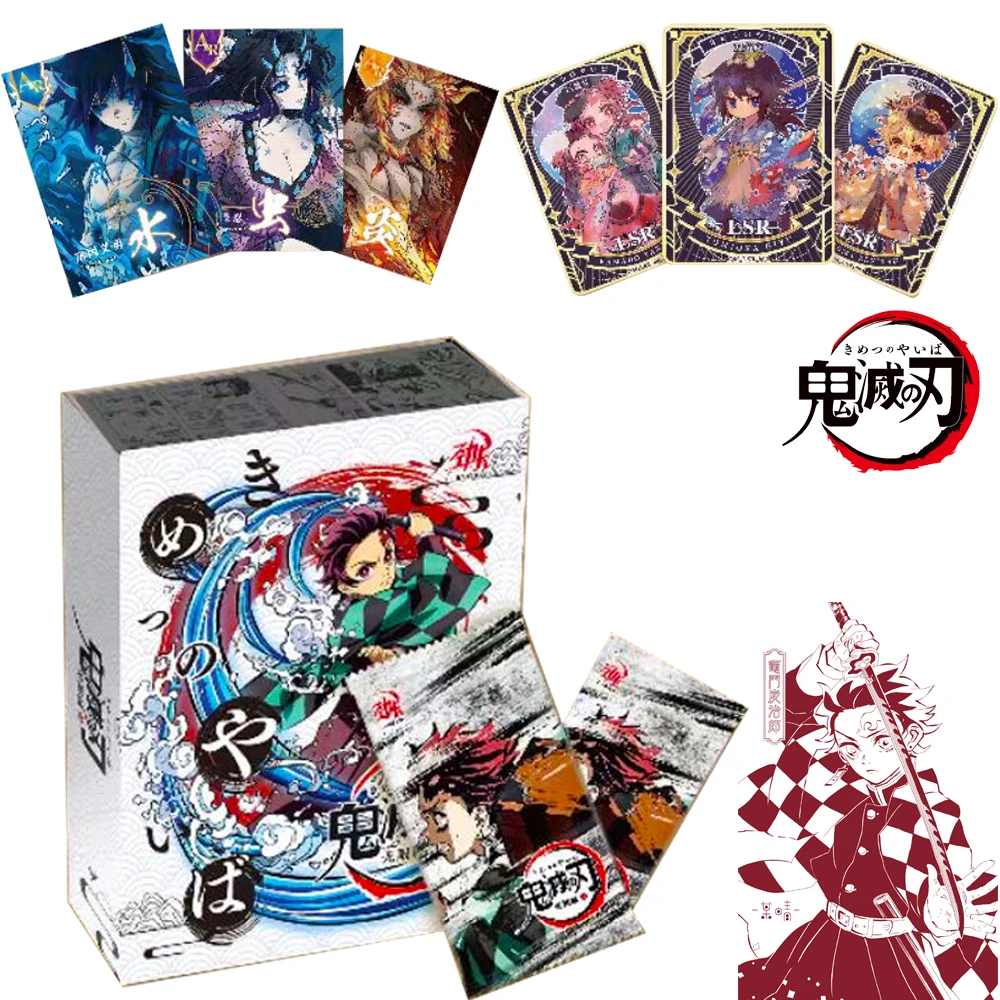 New Wholesale Demon Slayer Collection Card TCG Anime Booster Pack Box PKamado NezAuko Rare Card Kids Birthday Game Toy Gift
New Wholesale Demon Slayer Collection Card TCG Anime Booster Pack Box PKamado NezAuko Rare Card Kids Birthday Game Toy Gift