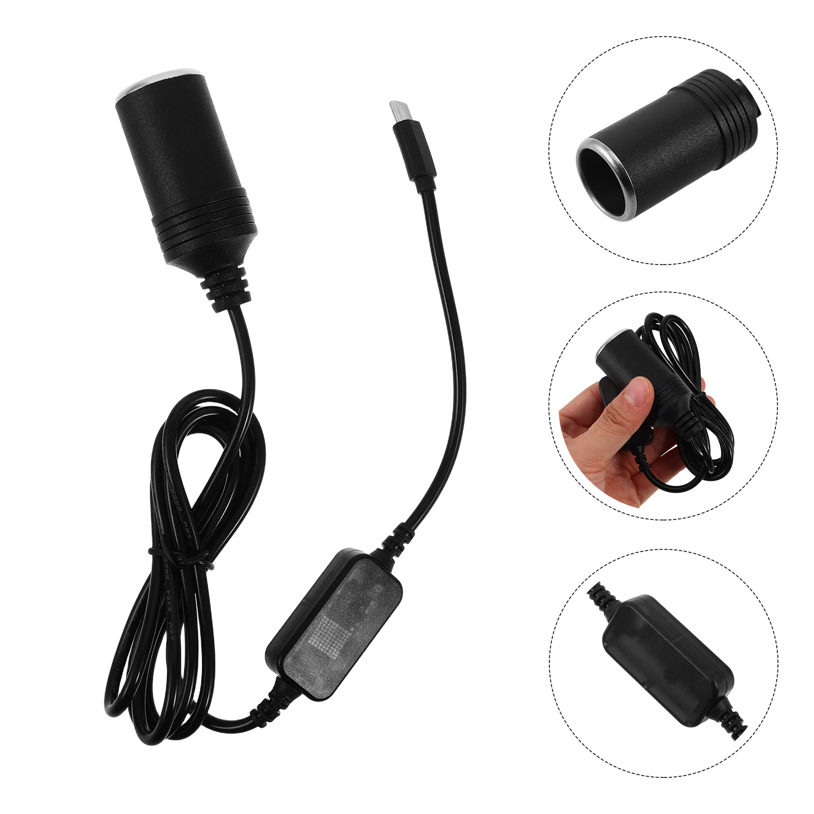 Cigarette Lighter Adapter 5V To 12V Car Power Dash Cam Compatible Compact Safety Protection Automotive Supply Fast Charging
Cigarette Lighter Adapter 5V To 12V Car Power Dash Cam Compatible Compact Safety Protection Automotive Supply Fast Charging